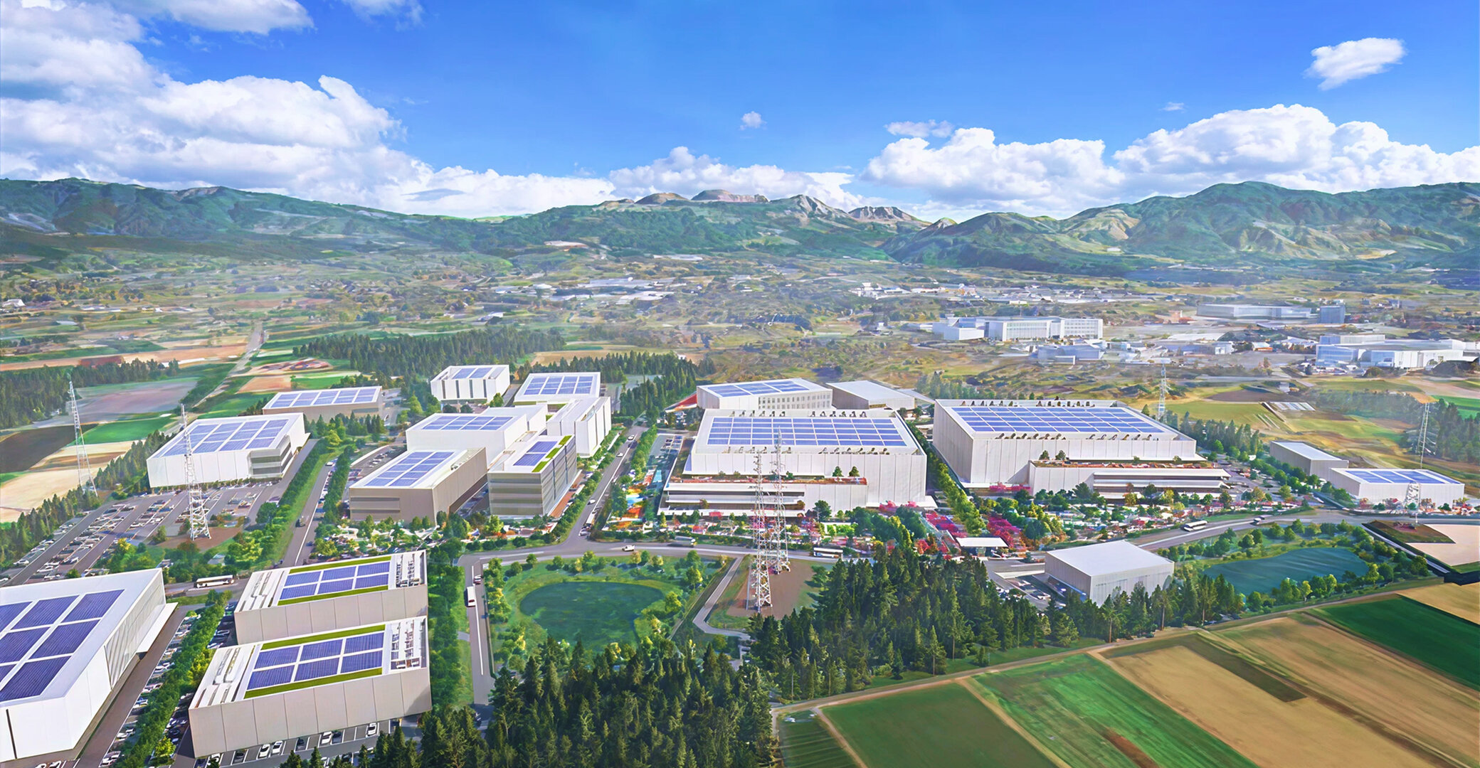 くまもとサイエンスパーク パース図